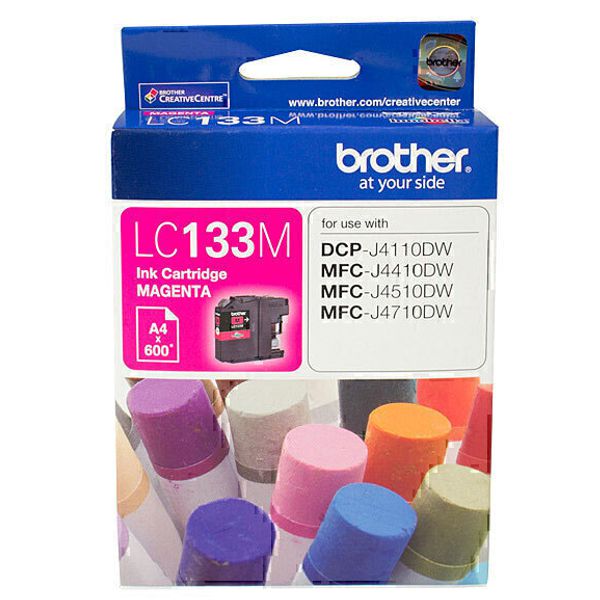 Brother LC133M Magenta Ink Cartridge LC-133M