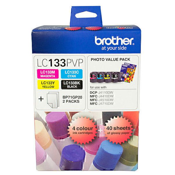 Brother LC133PVP Photo Value Pack LC-133PVP