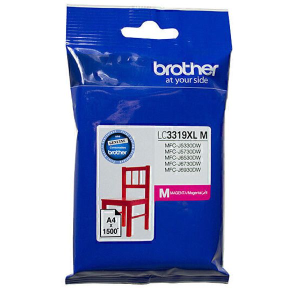 Brother LC3319XLM High Yield Magenta Ink Cartridge LC-3319XLM