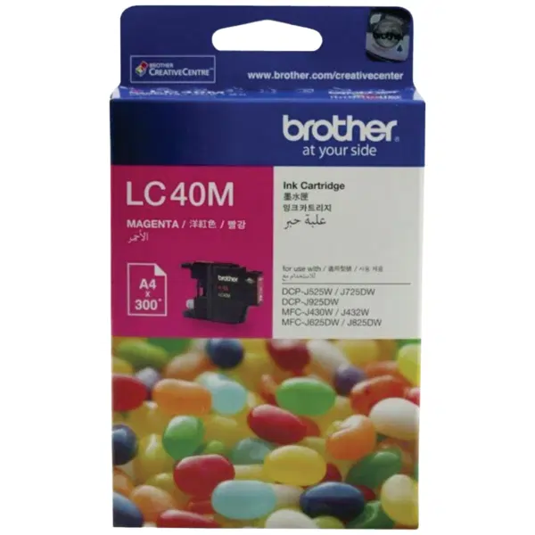 Brother LC40M Magenta Ink Cartridge LC-40M