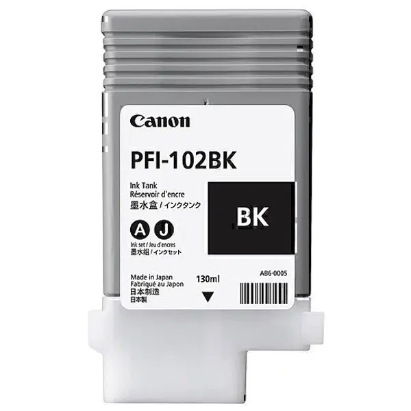 Canon PFI102BK Black Ink Cartridge PFI102BK