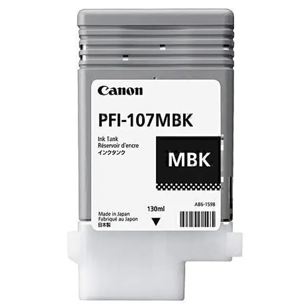 Canon PFI107MBK Matte Black Ink Cartridge PFI107MBK