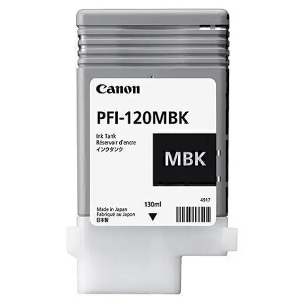 Canon PFI120MBK Matte Black Ink Cartridge PFI120MBK