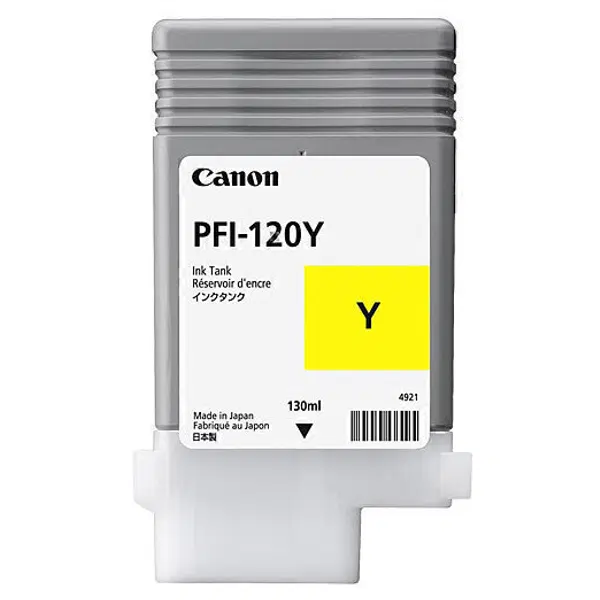 Canon PFI120Y Yellow Ink Cartridge PFI120Y