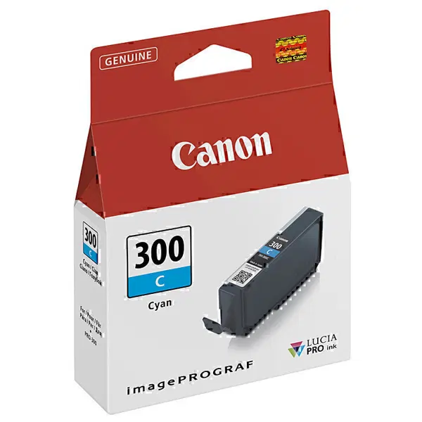 Canon PFI300C Cyan Ink Cartridge PFI300C