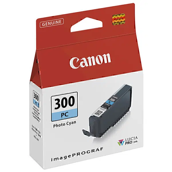 Canon PFI300PC Photo Cyan Ink Cartridge PFI300PC