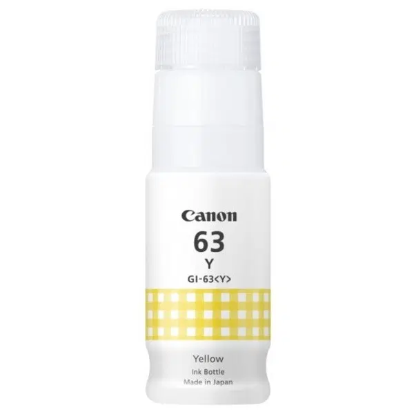 Canon GI63Y Yellow Ink Bottle GI63Y