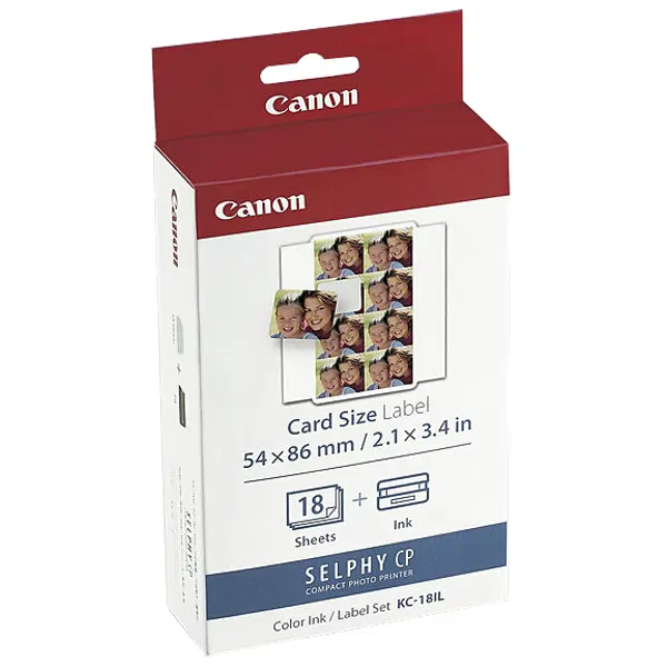 Canon KC18IL Ink & Label Pack KC18IL