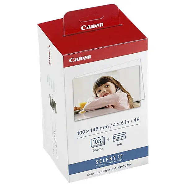 Canon KP108IN Ink & Paper Pack