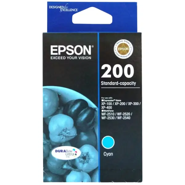 Epson 200 Cyan Ink Cartridge C13T200292