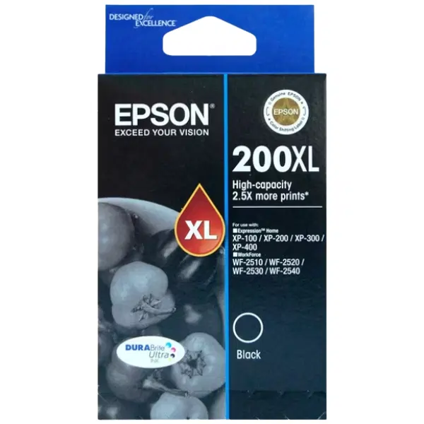Epson 200XL Black Ink Cartridge C13T201192