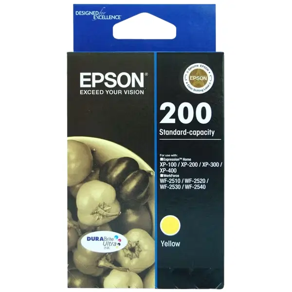 Epson 200 Yellow Ink Cartridge C13T200492