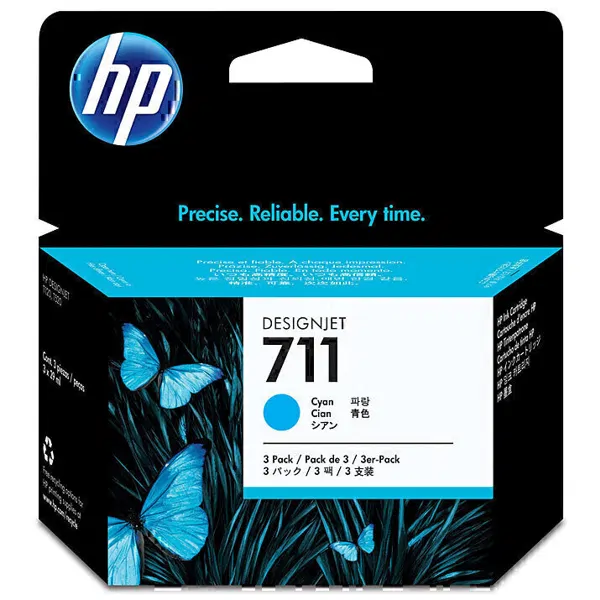 HP #711 29ml Cyan Ink Cartridge CZ130A