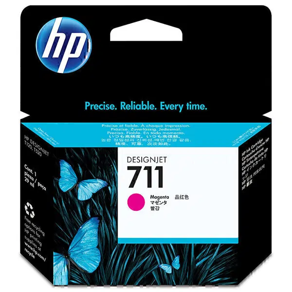HP #711 29ml Magenta Ink Cartridge CZ131A