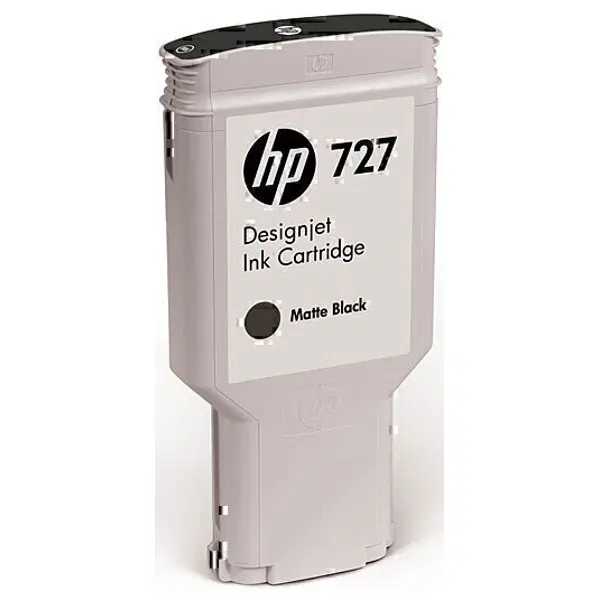 HP #727 300ml Matte Black Cartridge 3WX19A