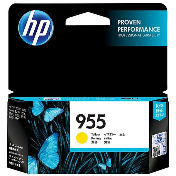 HP #955 Yellow Ink Cartridge L0S57AA