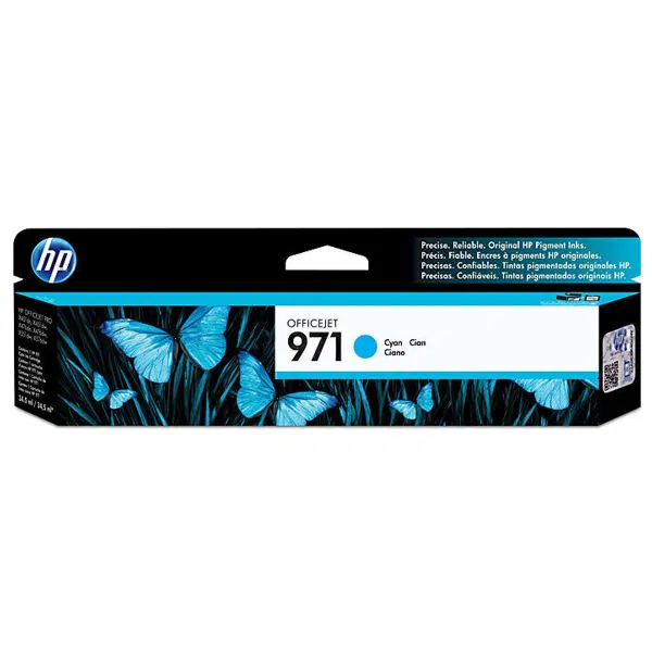HP #971 Cyan Ink Cartridge CN622AA