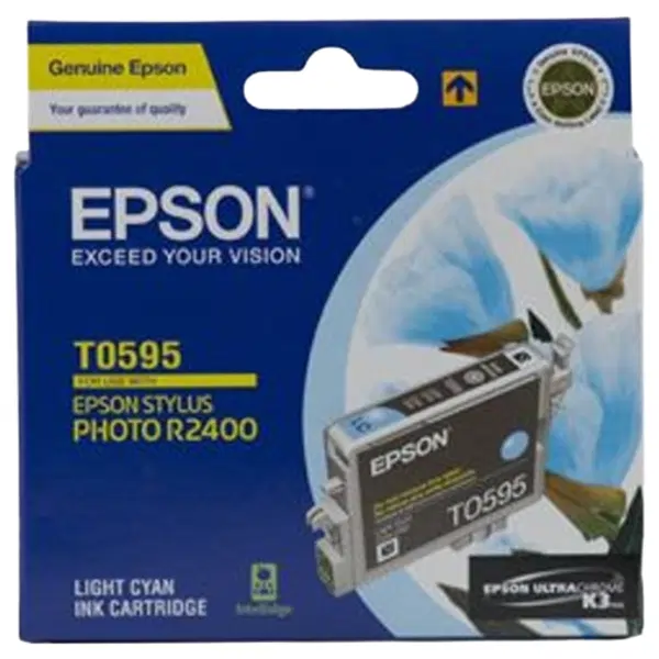 Epson T0595 Light Cyan Ink Cartridge C13T059590