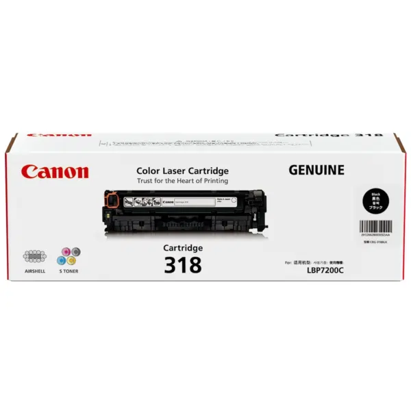 Canon CART318 Black Toner Cartridge CART318BK