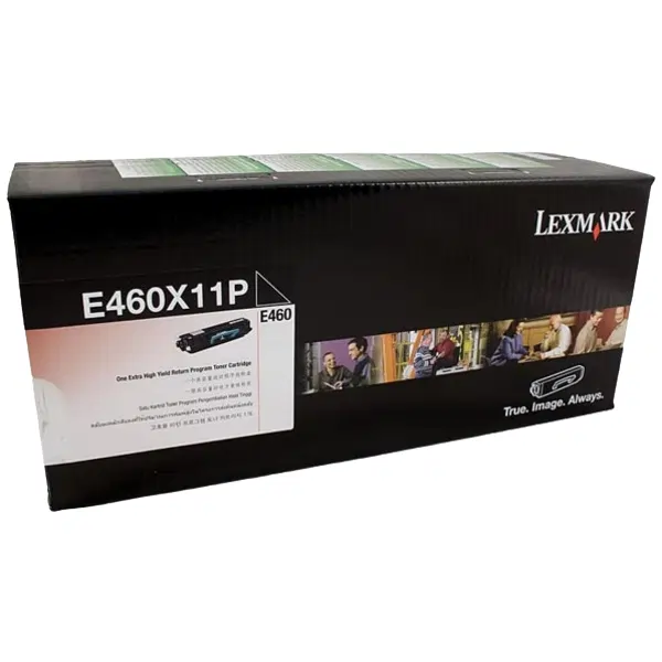Lexmark E460X11P Black Toner Cartridge E460X11P
