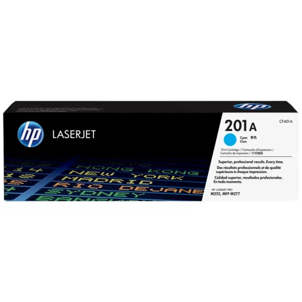 HP #201A Cyan Toner Cartridge CF401A