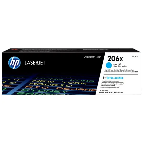 HP #206X Cyan Toner Cartridge W2111X
