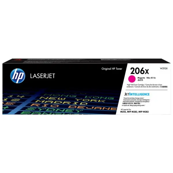 HP #206X Magenta Toner Cartridge W2113X