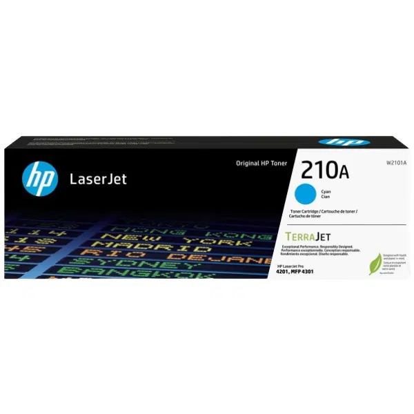 HP #210A Cyan Toner Cartridge W2101A