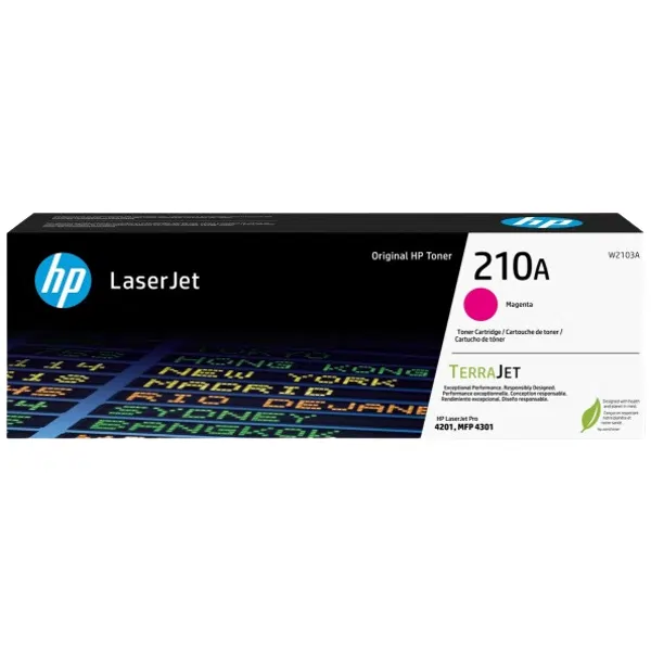 HP #210A Magenta Toner Cartridge W2103A