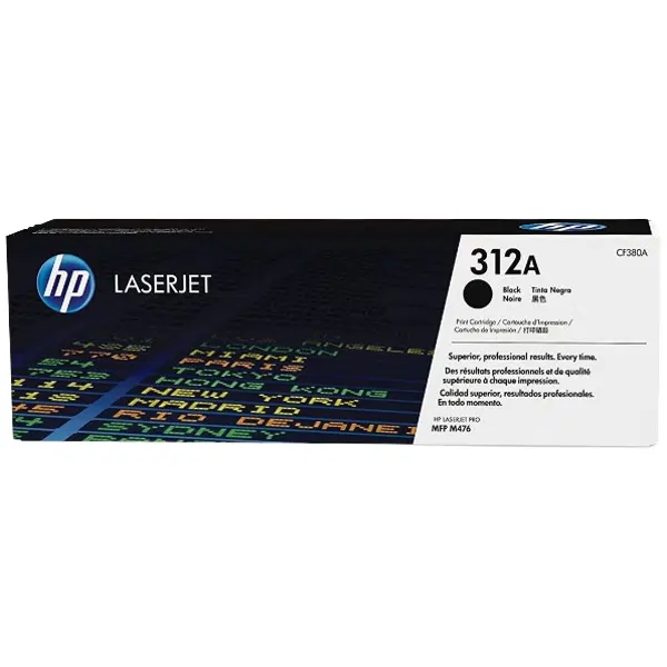 HP #312A Black Toner Cartridge CF380A