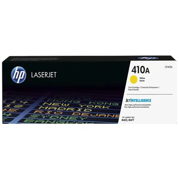 HP #410A Yellow Toner Cartridge CF412A