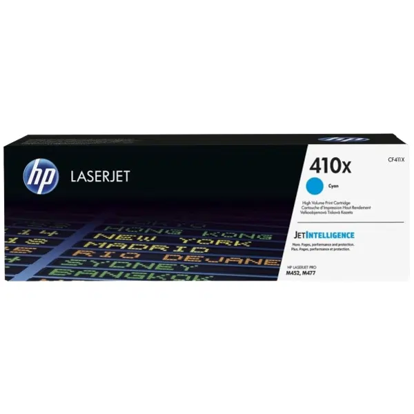 HP #410X Cyan Toner Cartridge CF411X