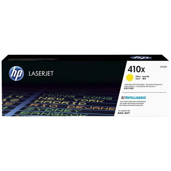 HP #410X Yellow Toner Cartridge CF412X