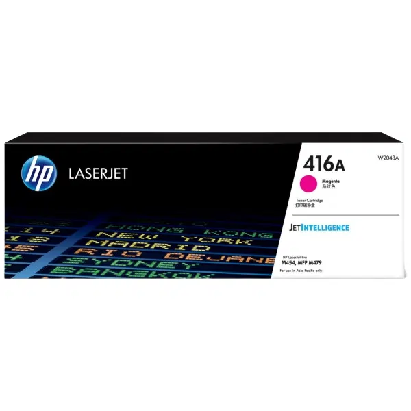 HP #416A Magenta Toner Cartridge W2043A