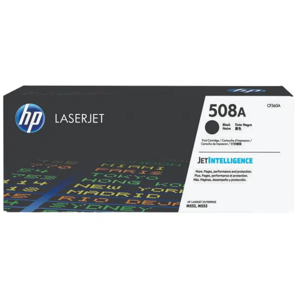 HP #508A Black Toner Cartridge CF360A