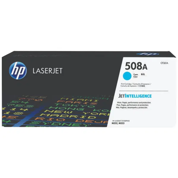 HP #508A Cyan Toner Cartridge CF361A