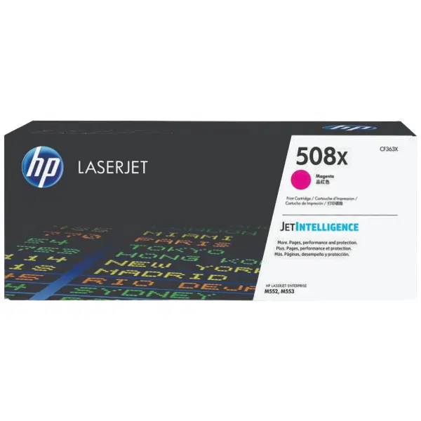 HP #508X Magenta Toner Cartridge CF363X