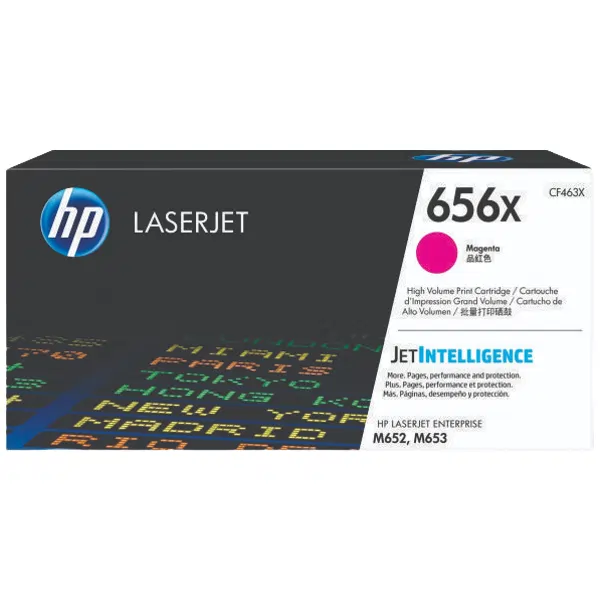HP #656X Magenta Toner Cartridge CF463X