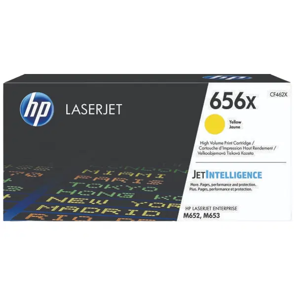 HP #656X Yellow Toner Cartridge CF462X