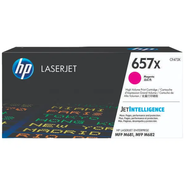 HP #657X Magenta Toner Cartridge CF473X