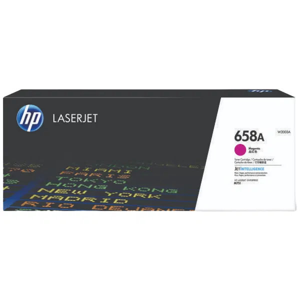 HP #658A Magenta Toner Cartridge W2003A