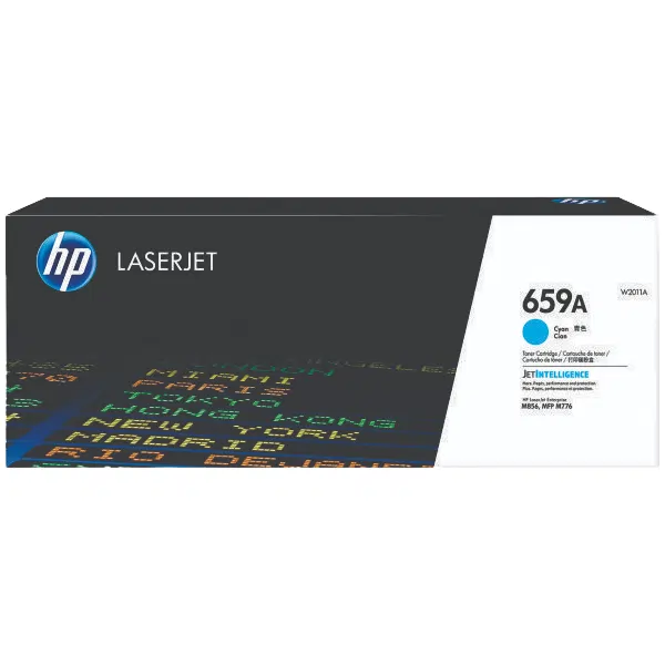 HP #659A Cyan Toner Cartridge W2011A