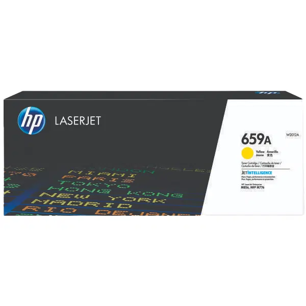 HP #659A Yellow Toner Cartridge W2012A