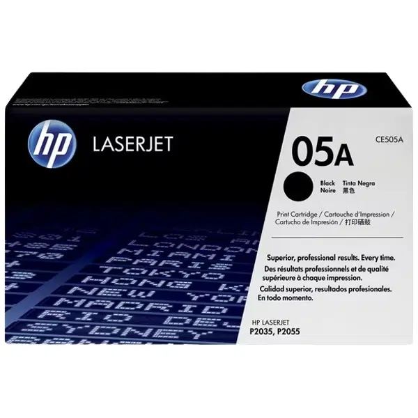 HP #05A Black Toner Cartridge CE505A