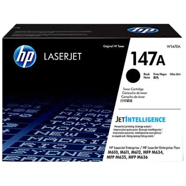 HP #147A Black Toner Cartridge W1470A