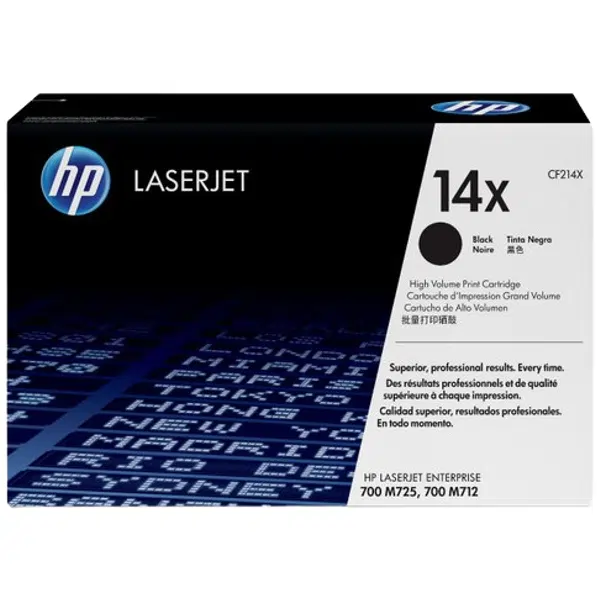 HP #14X Black Toner Cartridge CF214X