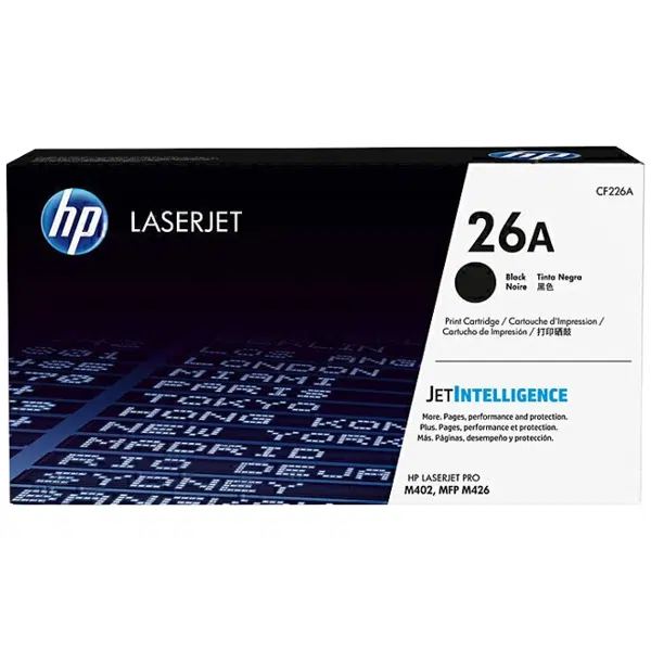 HP #26A Black Toner Cartridge CF226A