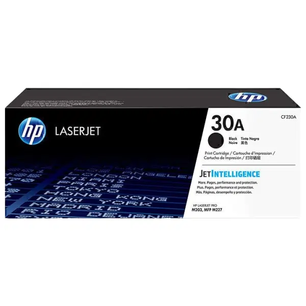 HP #30A Black Toner Cartridge CF230A