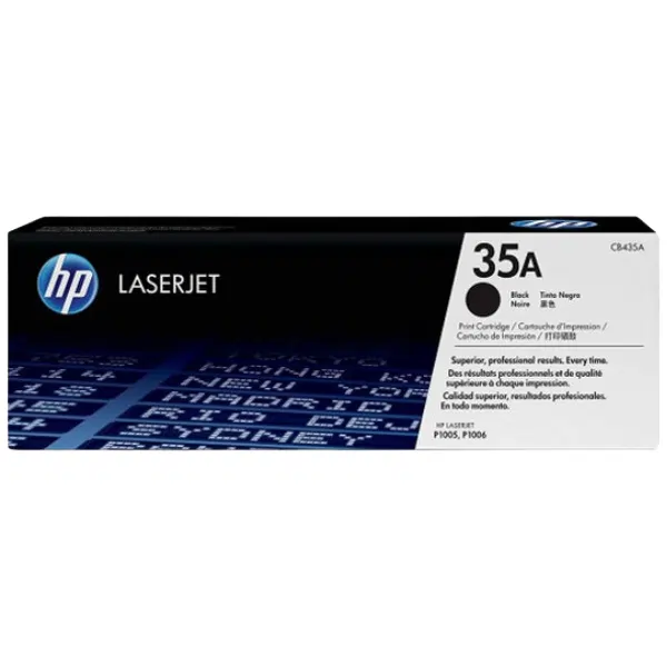 HP #35A Black Toner Cartridge CB435A