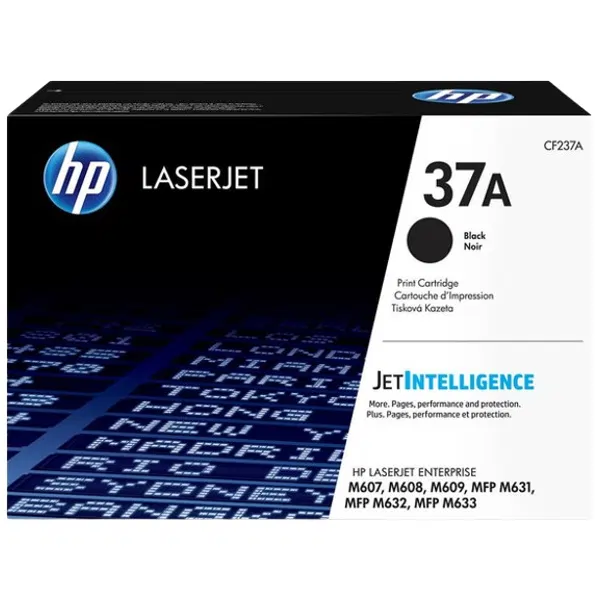 HP #37A Black Toner Cartridge CF237A